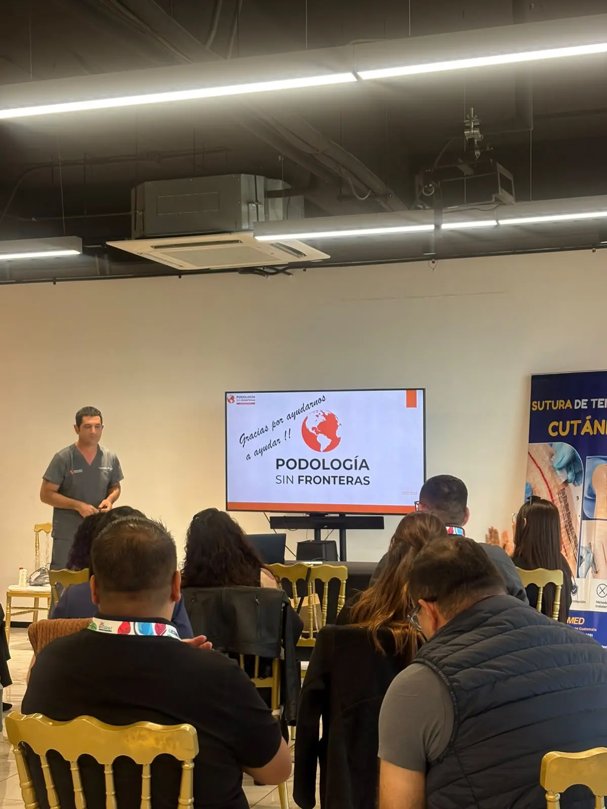 Ponencia de PSF Academy ante médicos guatemaltecos en el curso de Cirugía ungueal de la A a la Z, Ciudad de Guatemala